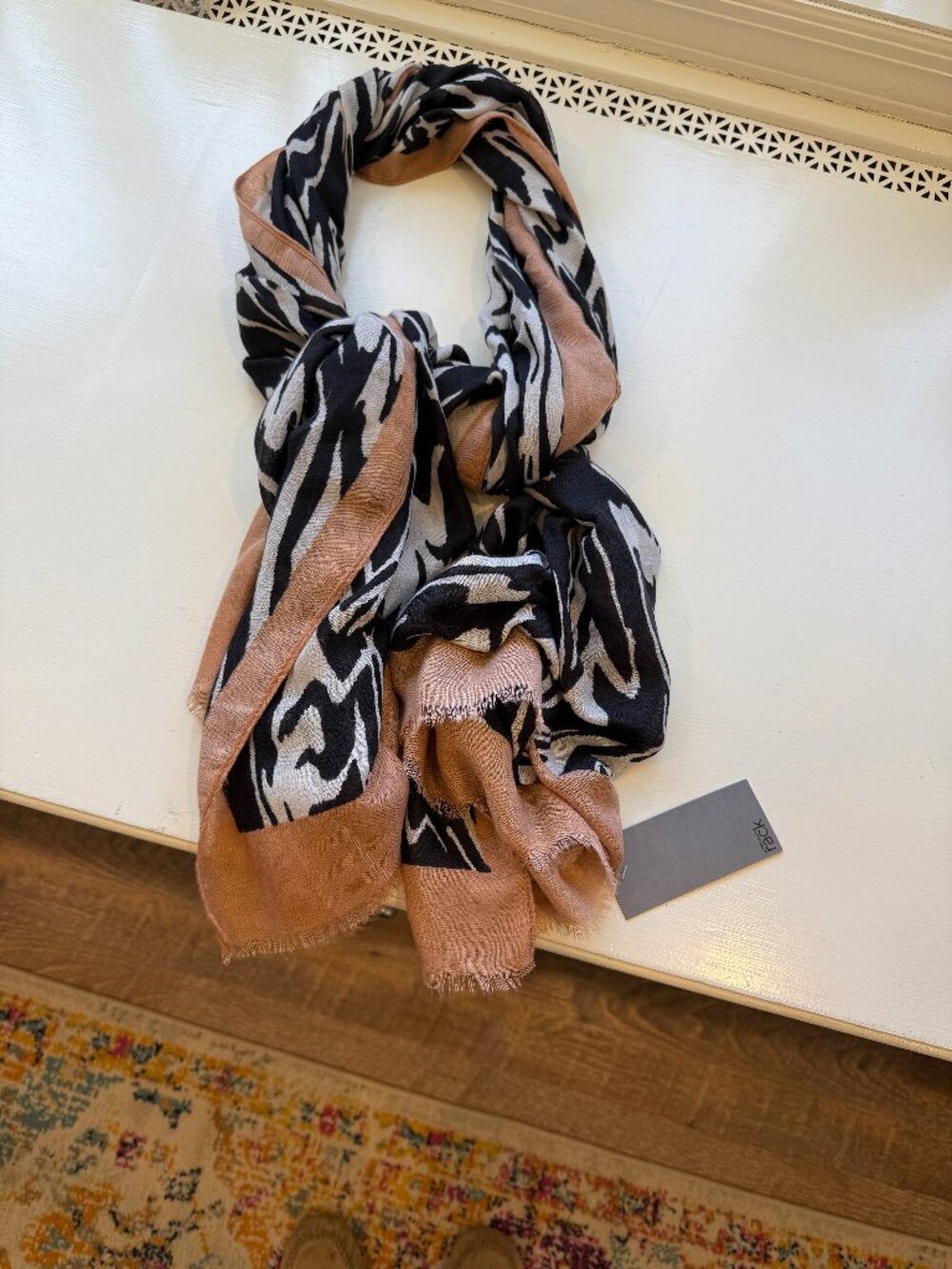 NWT Nordstrum Rack Zebra Scarf
